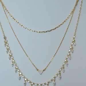 Layered necklace Customizable